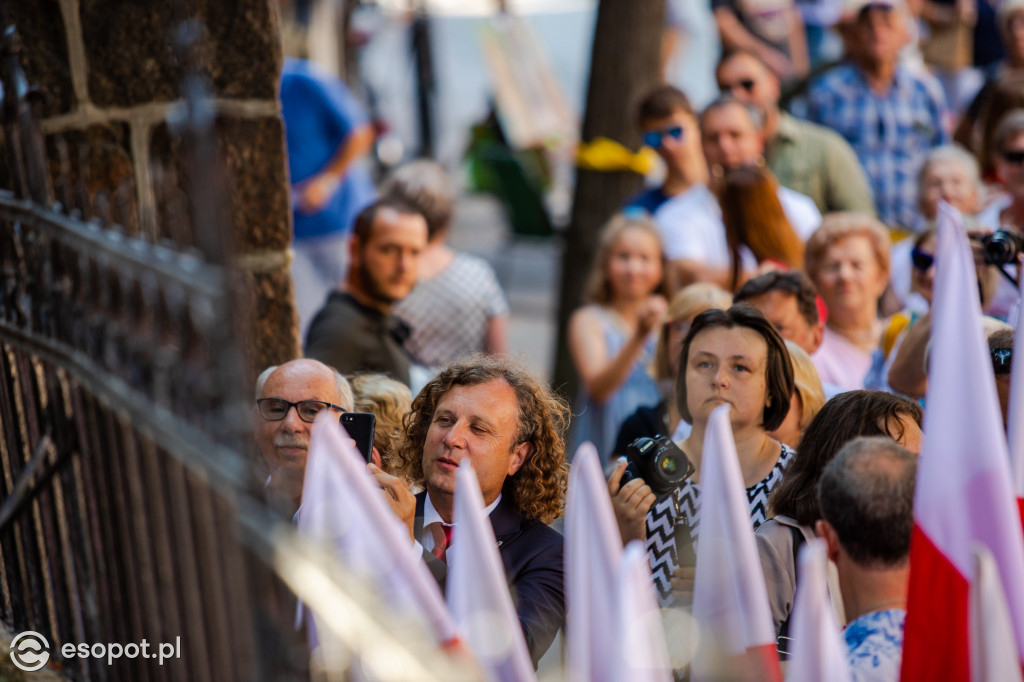 Uroczyste odsłonięcie pomnika Misia Wojtka w Sopocie [FOTO]