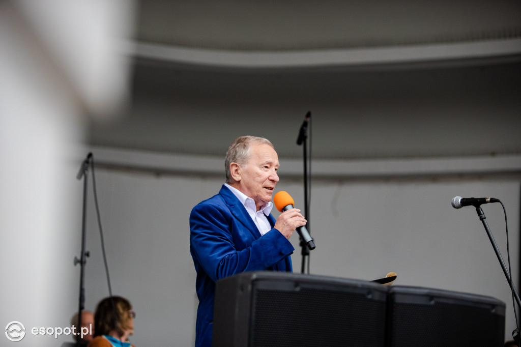 Występ orkiestry dętej Sölvesborgs Musikkar w muszli koncertowej w Sopocie [FOTO]