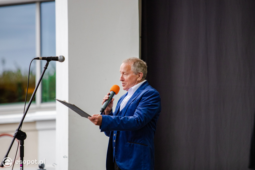 Występ orkiestry dętej Sölvesborgs Musikkar w muszli koncertowej w Sopocie [FOTO]