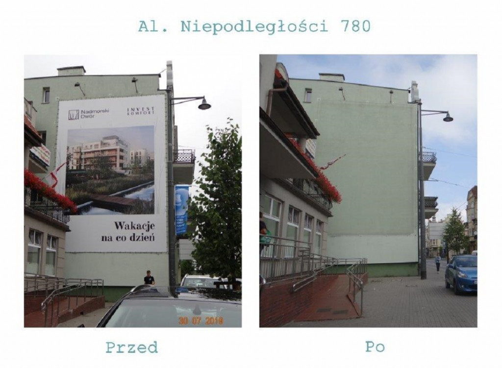 Sopot bez banerów wielkoformatowych!
