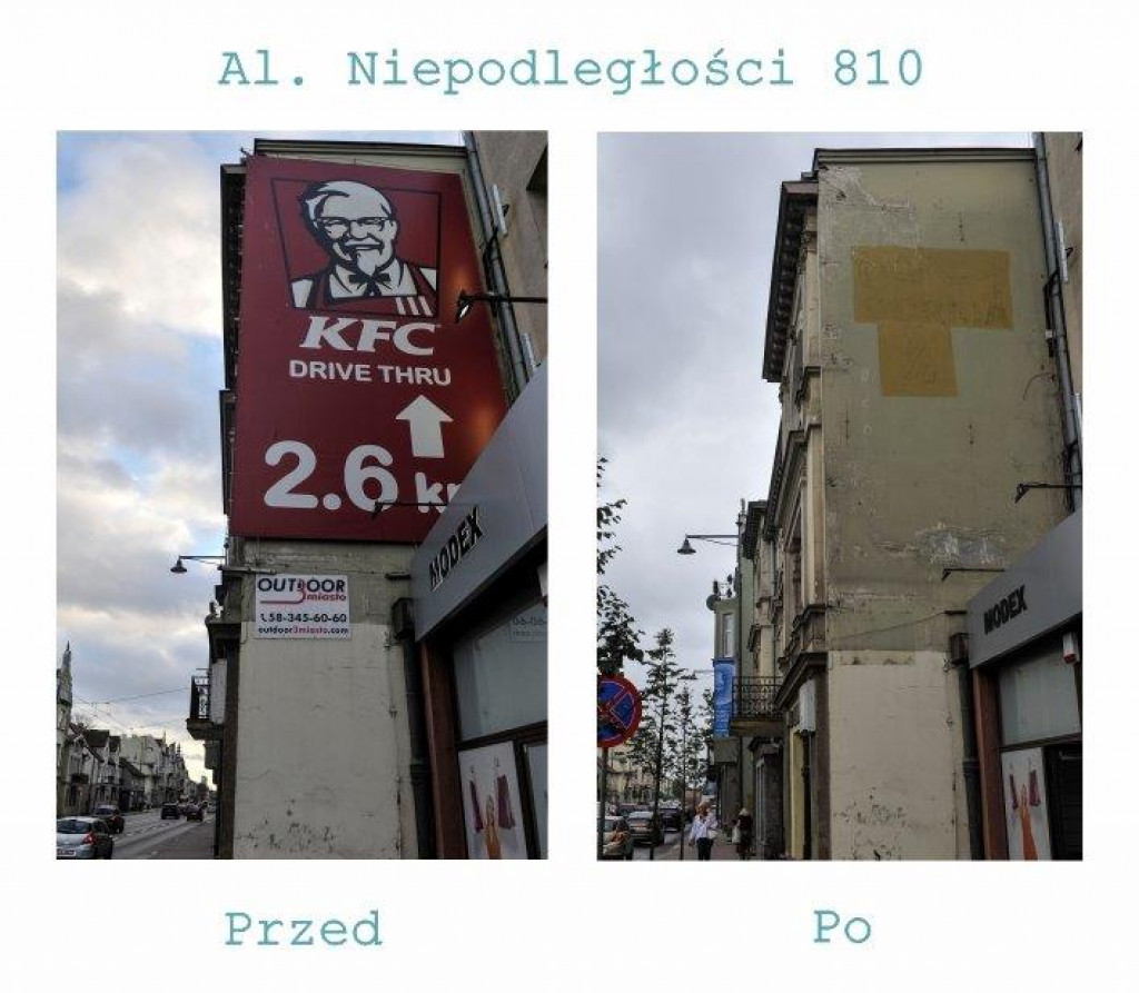 Sopot bez banerów wielkoformatowych!