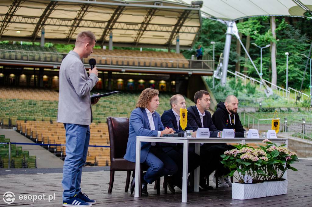 Przedsezonowa konferencja Trefla Sopot w Operze Leśnej