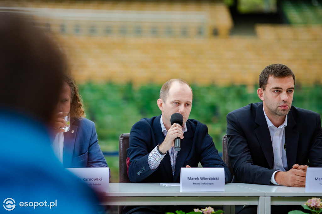 Przedsezonowa konferencja Trefla Sopot w Operze Leśnej