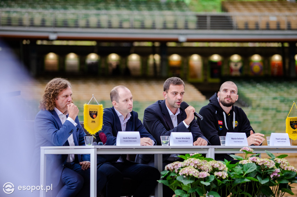 Przedsezonowa konferencja Trefla Sopot w Operze Leśnej
