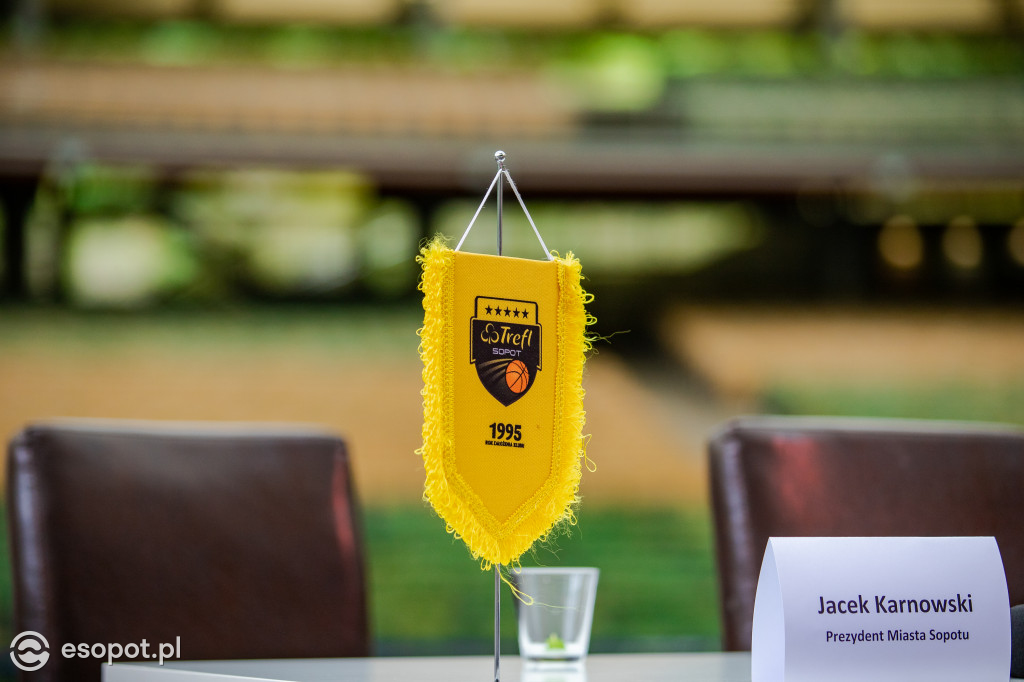 Przedsezonowa konferencja Trefla Sopot w Operze Leśnej