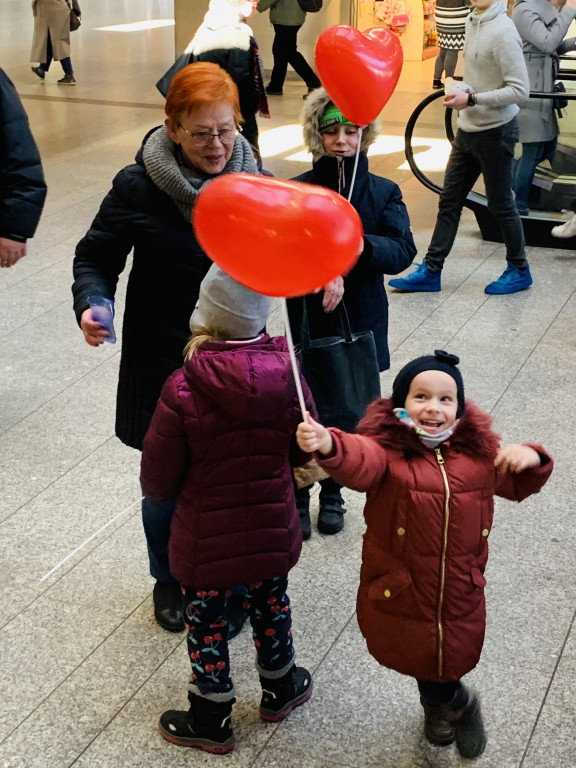 Walentynkowa akcja w Sopot Centrum [FOTO]