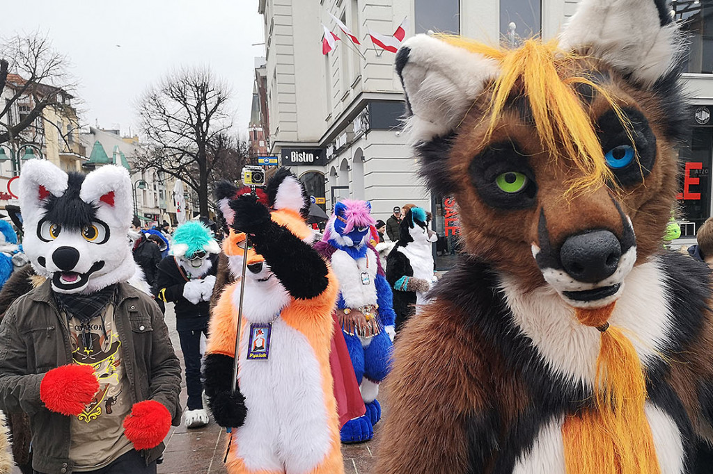 Fursuit Walk 2020 Sopot - Futrzaki opanowały kurort - Gdakon