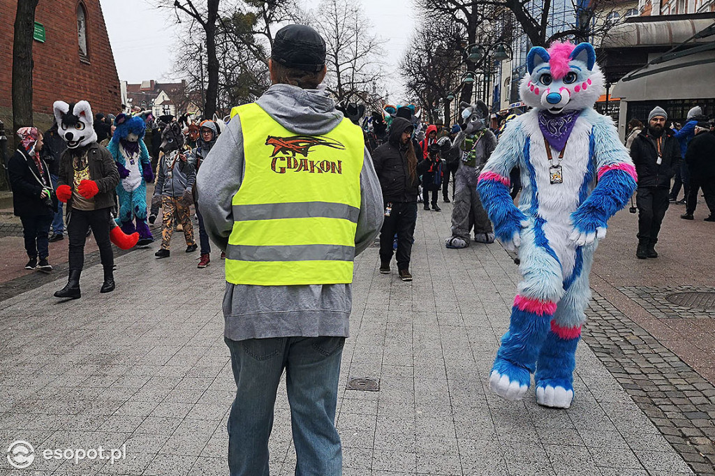 Fursuit Walk 2020 Sopot - Futrzaki opanowały kurort - Gdakon