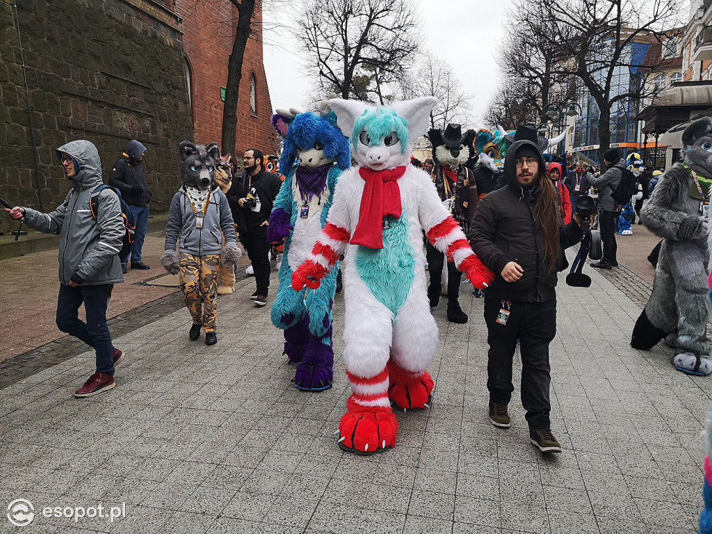 Fursuit Walk 2020 Sopot - Futrzaki opanowały kurort - Gdakon
