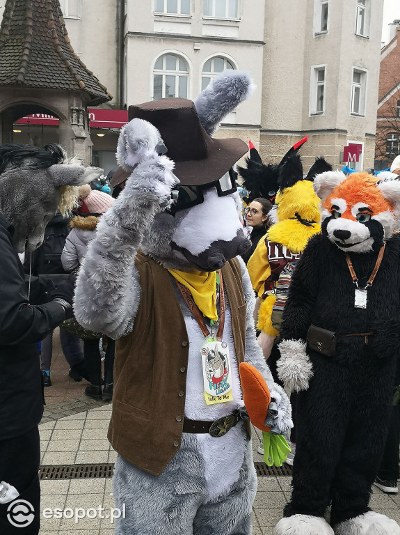 Fursuit Walk 2020 Sopot - Futrzaki opanowały kurort - Gdakon