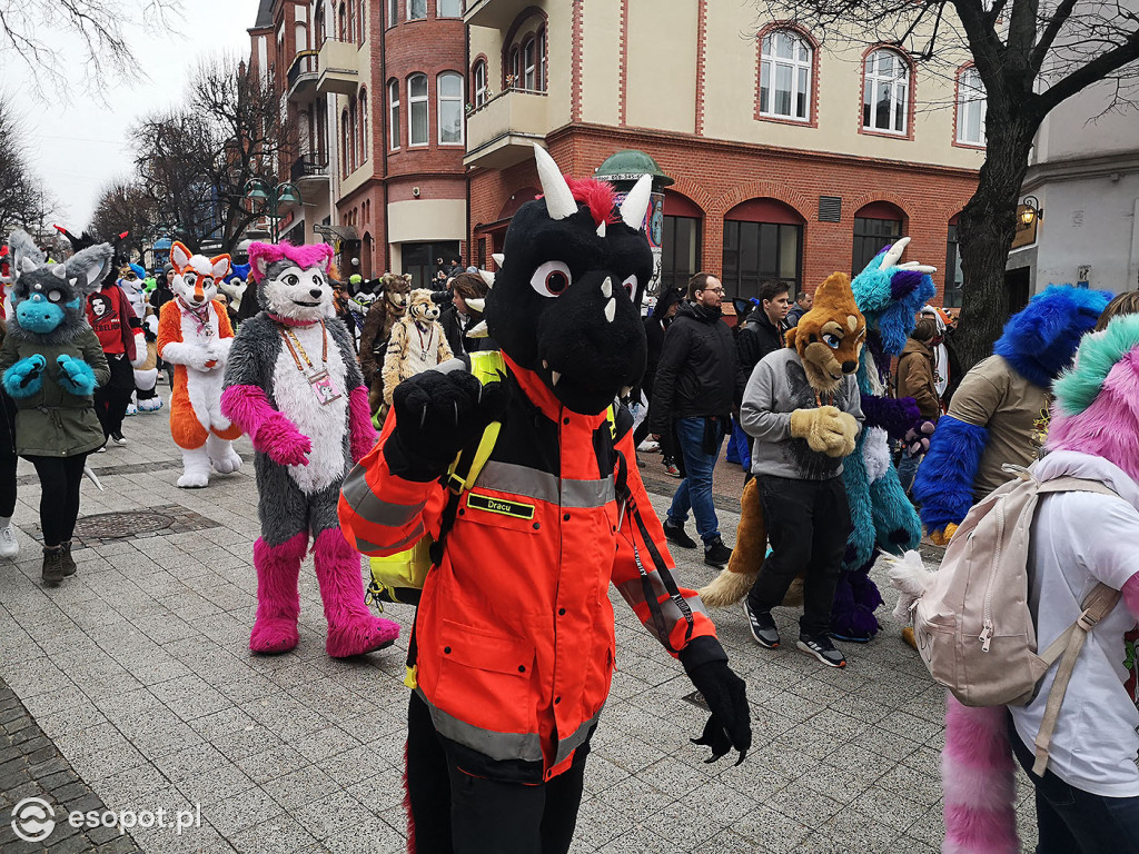 Fursuit Walk 2020 Sopot - Futrzaki opanowały kurort - Gdakon