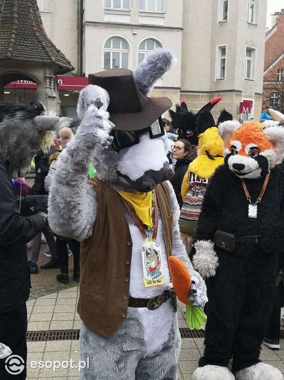 Fursuit Walk 2020 Sopot - Futrzaki opanowały kurort - Gdakon