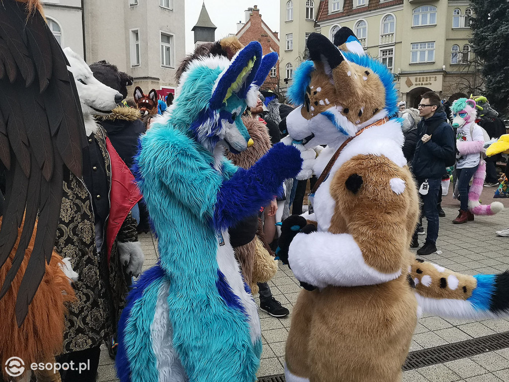 Fursuit Walk 2020 Sopot - Futrzaki opanowały kurort - Gdakon