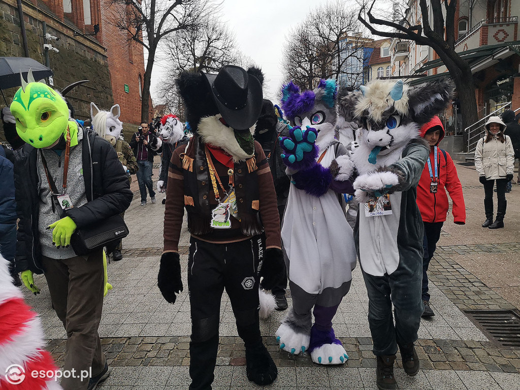 Fursuit Walk 2020 Sopot - Futrzaki opanowały kurort - Gdakon