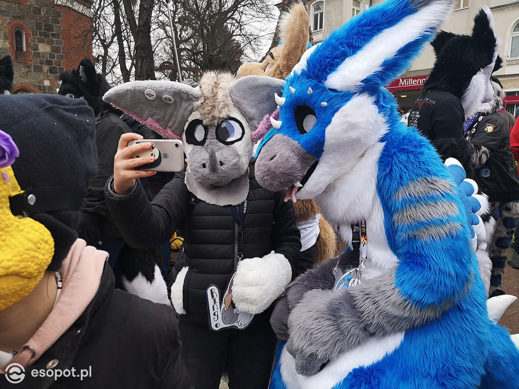 Fursuit Walk 2020 Sopot - Futrzaki opanowały kurort - Gdakon
