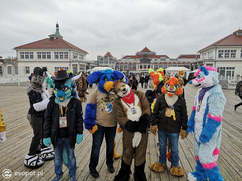 Fursuit Walk 2020 Sopot - Futrzaki opanowały kurort - Gdakon