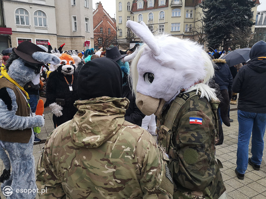 Fursuit Walk 2020 Sopot - Futrzaki opanowały kurort - Gdakon