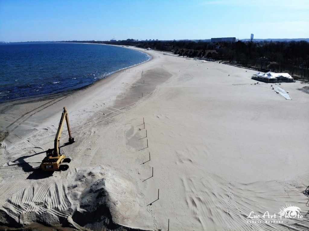 Pusta niedziela w Sopocie - Zdjęcia z Drona 05.04.2020 [FOTO]