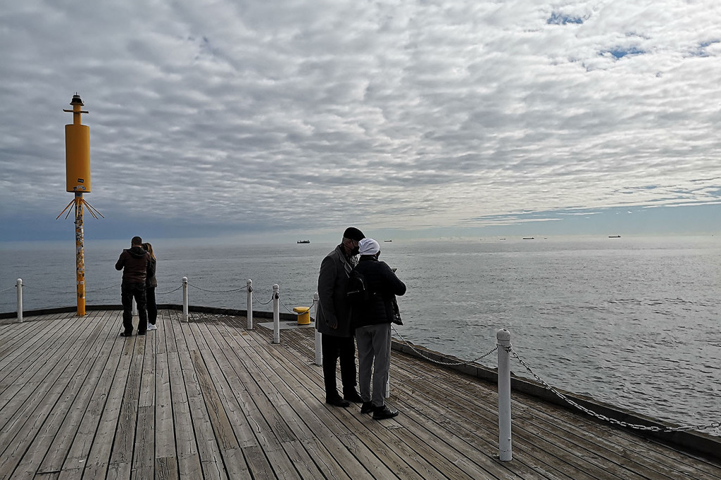 Sopockie molo otwarte, pierwszy spacer 20.04.2020 [FOTO]
