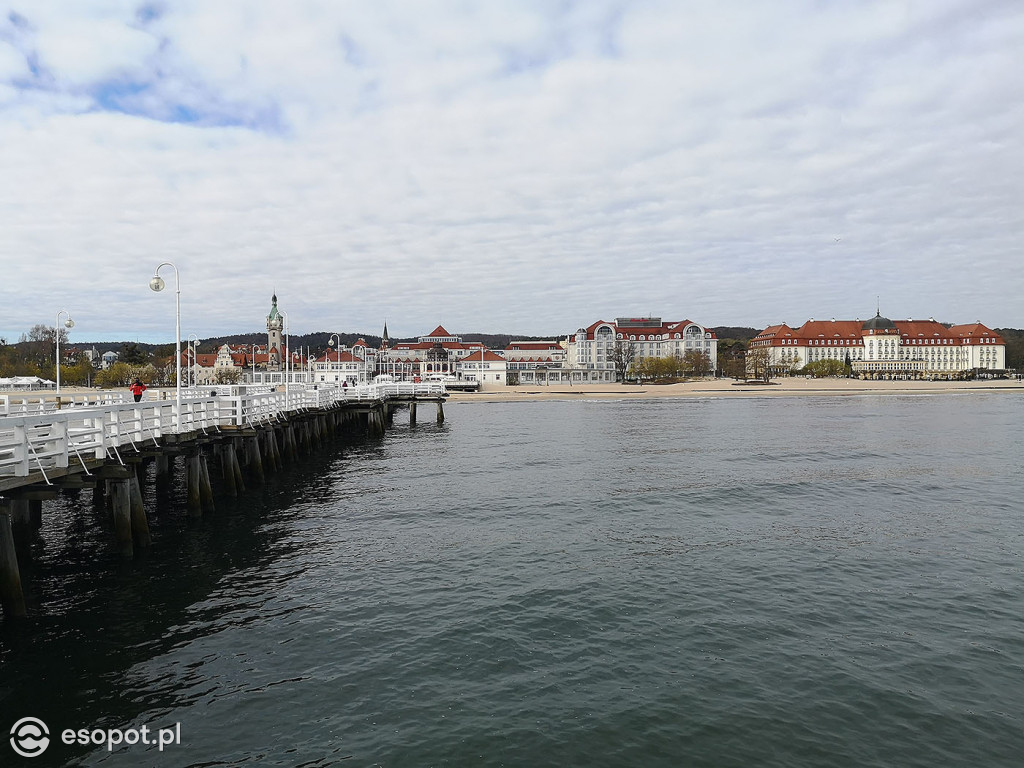 Sopockie molo otwarte, pierwszy spacer 20.04.2020 [FOTO]