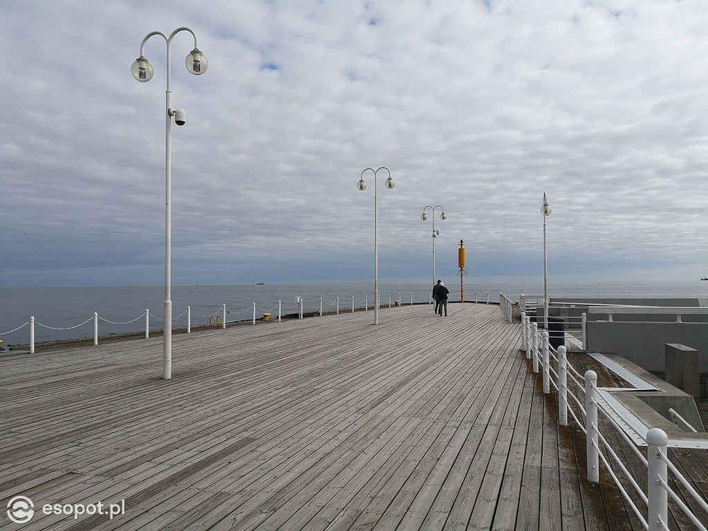 Sopockie molo otwarte, pierwszy spacer 20.04.2020 [FOTO]