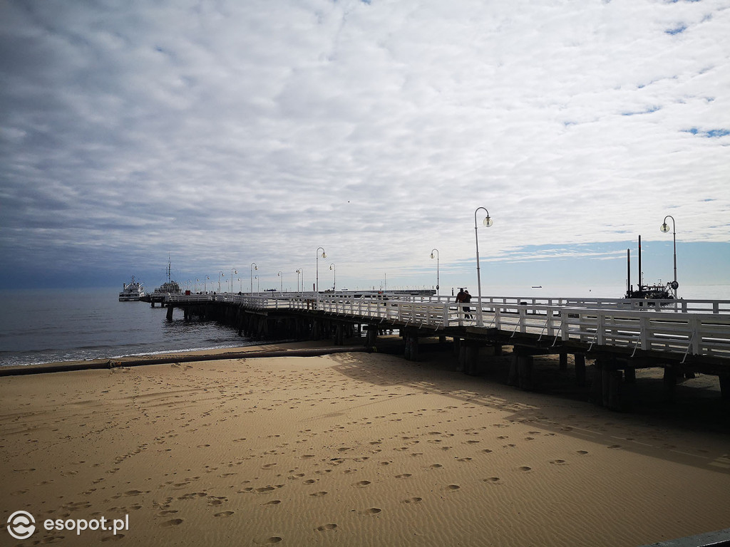 Sopockie molo otwarte, pierwszy spacer 20.04.2020 [FOTO]