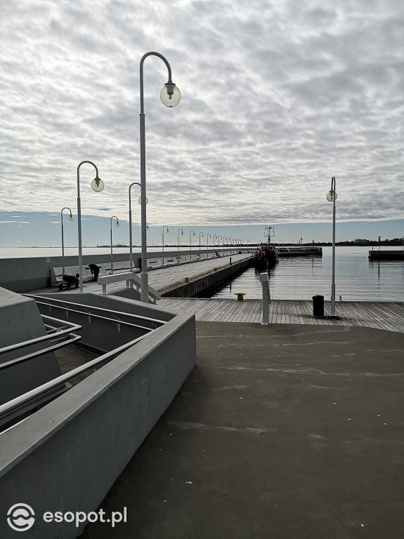 Sopockie molo otwarte, pierwszy spacer 20.04.2020 [FOTO]