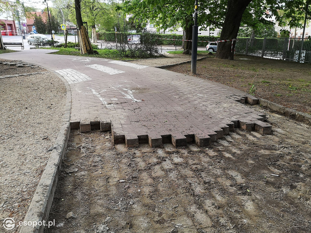 Przebudowa drogi rowerowej w ciągu ul. Armii Krajowej 05.2020
