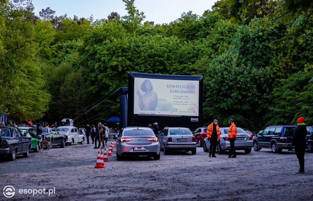 Kino Plenerowe i Samochodowe w Sopocie [FOTO]