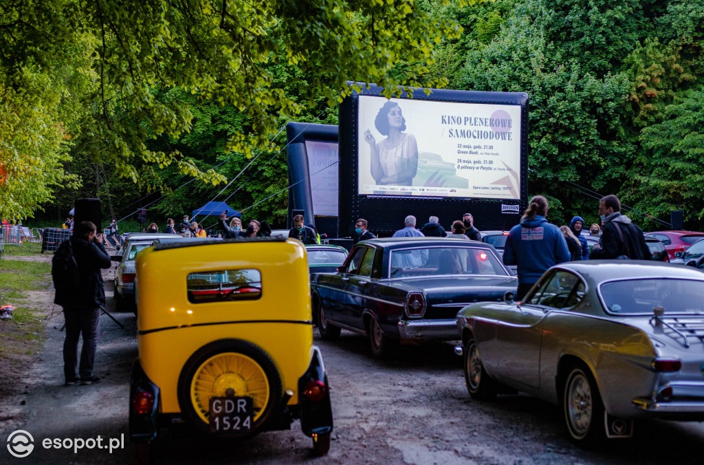 Kino Plenerowe i Samochodowe w Sopocie [FOTO]