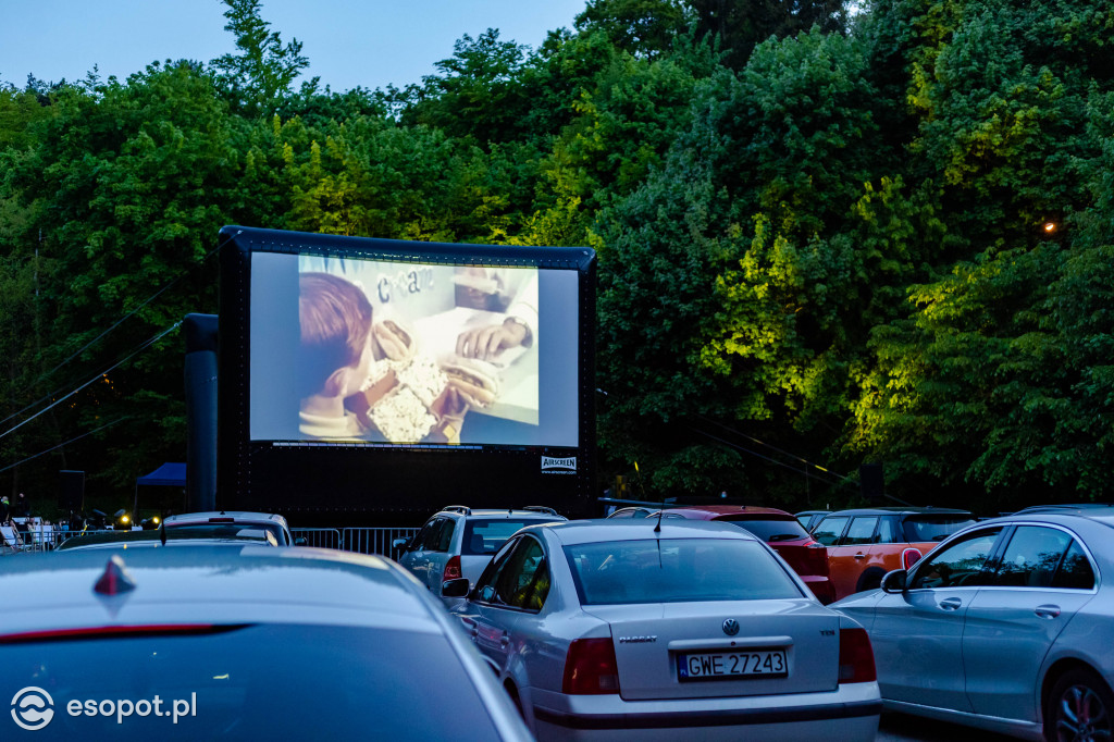 Kino Plenerowe i Samochodowe w Sopocie [FOTO]