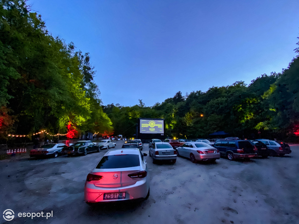 Kino Plenerowe i Samochodowe w Sopocie [FOTO]