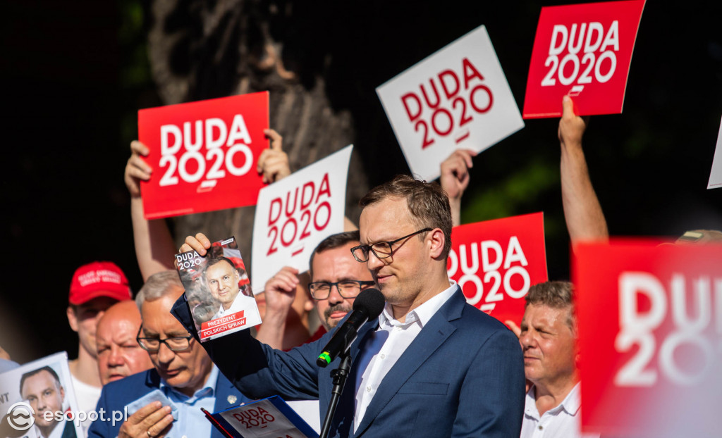 Wiec poparcia Andrzeja Dudy w Sopocie