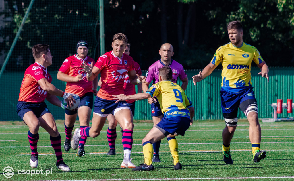 Ogniwo Sopot zainaugurowało sezon. Pewne zwycięstwo (40:10) nad rugbystami Arki Gdynia [FOTO]