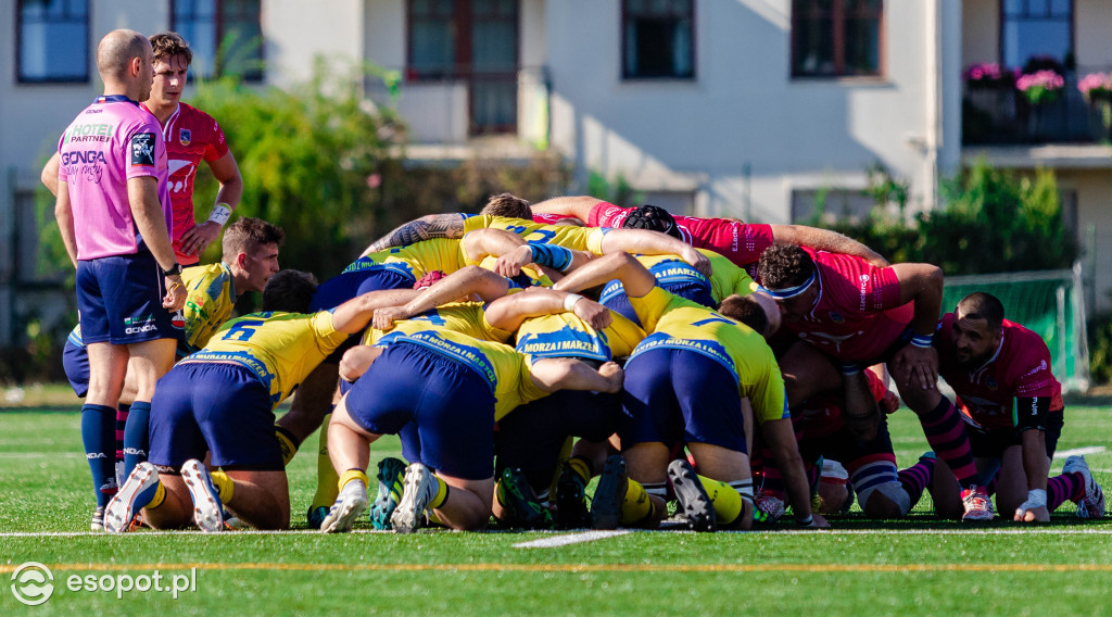 Ogniwo Sopot zainaugurowało sezon. Pewne zwycięstwo (40:10) nad rugbystami Arki Gdynia [FOTO]