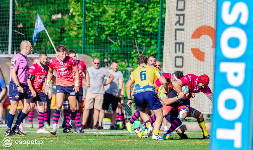 Ogniwo Sopot zainaugurowało sezon. Pewne zwycięstwo (40:10) nad rugbystami Arki Gdynia [FOTO]