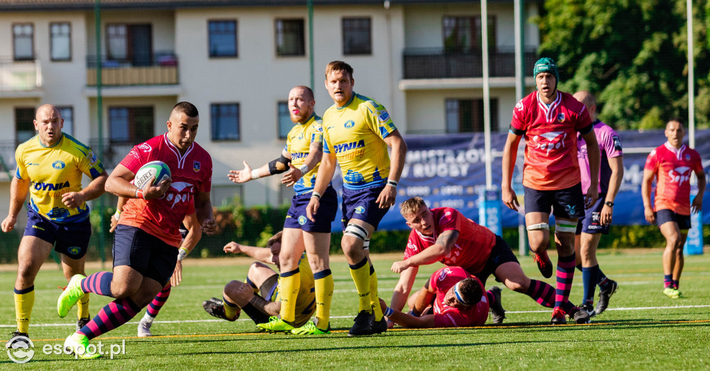 Ogniwo Sopot zainaugurowało sezon. Pewne zwycięstwo (40:10) nad rugbystami Arki Gdynia [FOTO]