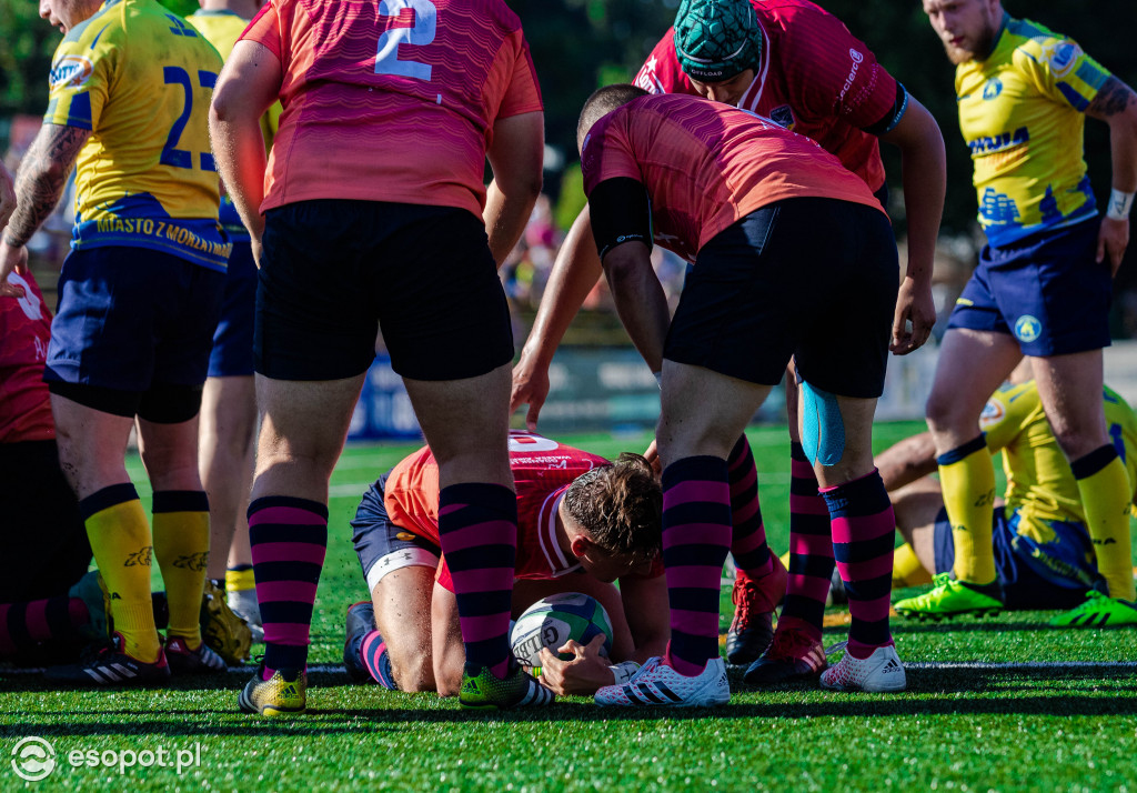 Ogniwo Sopot zainaugurowało sezon. Pewne zwycięstwo (40:10) nad rugbystami Arki Gdynia [FOTO]