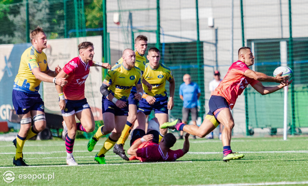 Ogniwo Sopot zainaugurowało sezon. Pewne zwycięstwo (40:10) nad rugbystami Arki Gdynia [FOTO]