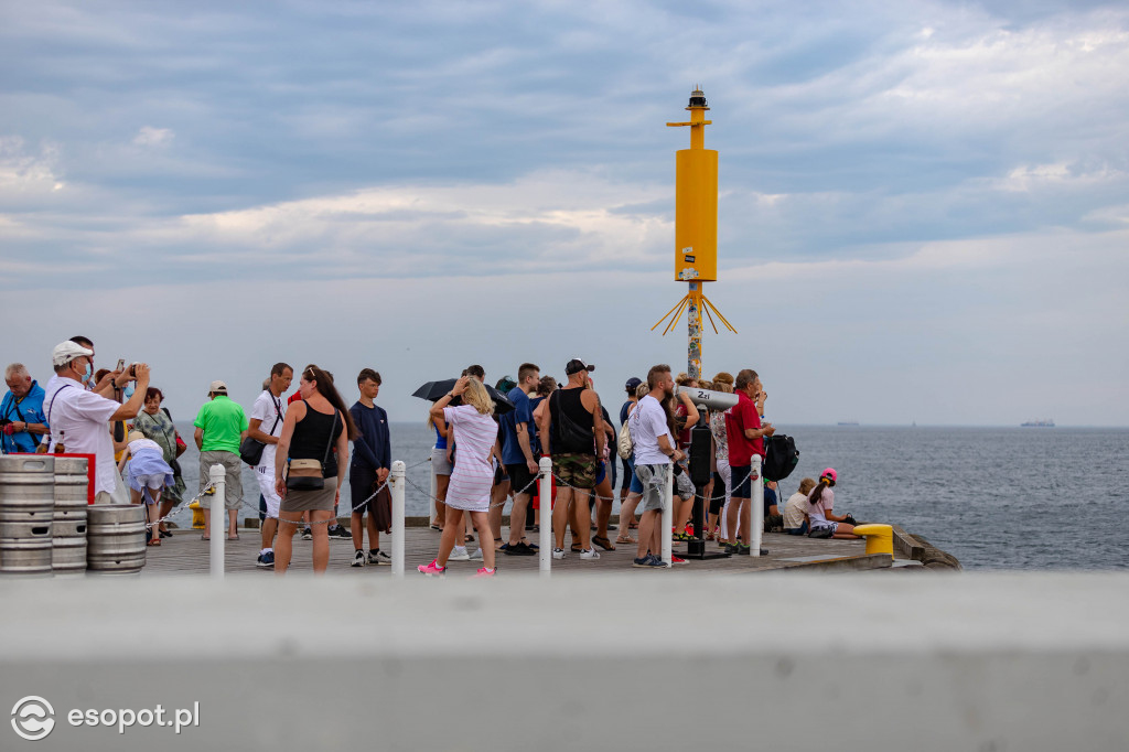 Parada katamaranów przy sopockim molo [FOTO]