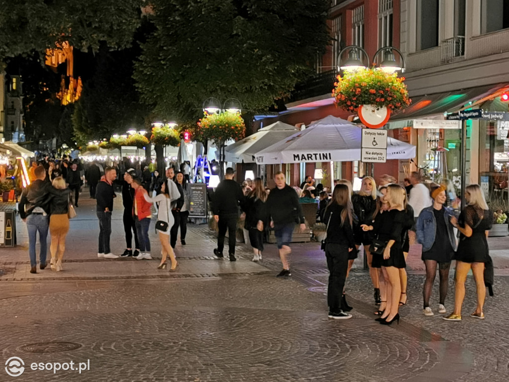 Sopot: pierwszy weekend września - spacer w piątkowy wieczór [FOTO]