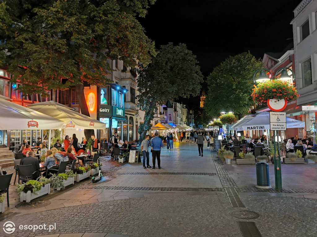 Sopot: pierwszy weekend września - spacer w piątkowy wieczór [FOTO]