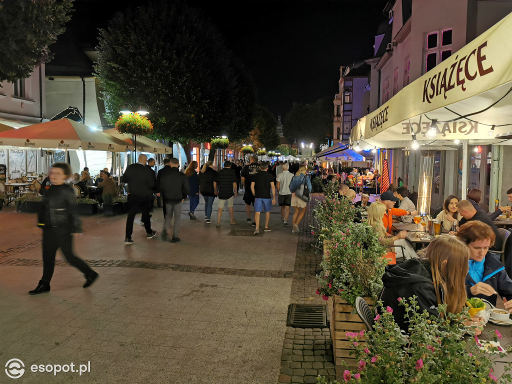 Sopot: pierwszy weekend września - spacer w piątkowy wieczór [FOTO]