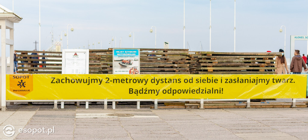 Sopot w czerwonej strefie: mieszkańcy, turyści i obostrzenia [FOTO]