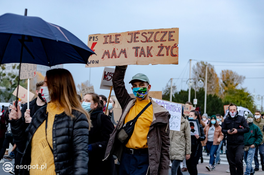  Kolejny protest w Trójmieście! Ogromne tłumy zablokowały ulice [FOTO]