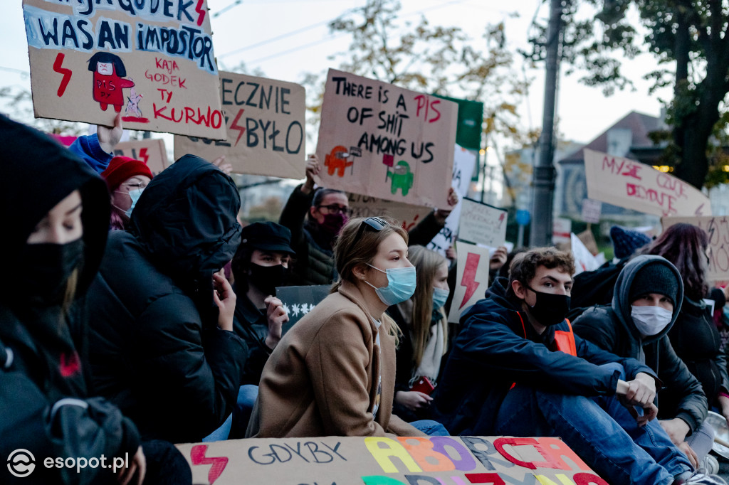  Kolejny protest w Trójmieście! Ogromne tłumy zablokowały ulice [FOTO]