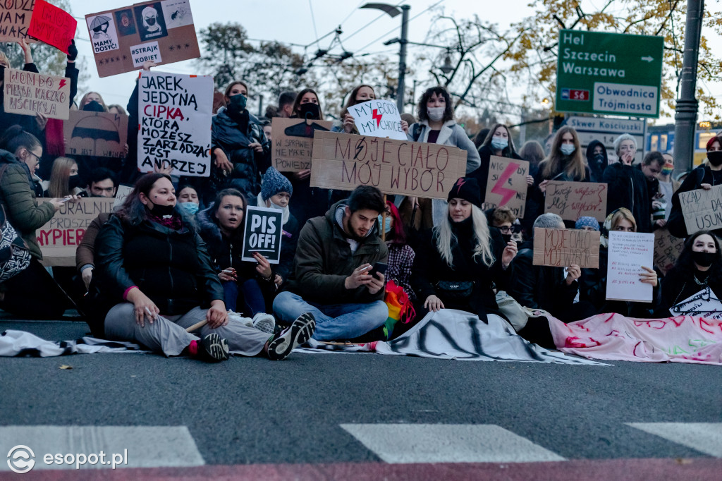  Kolejny protest w Trójmieście! Ogromne tłumy zablokowały ulice [FOTO]