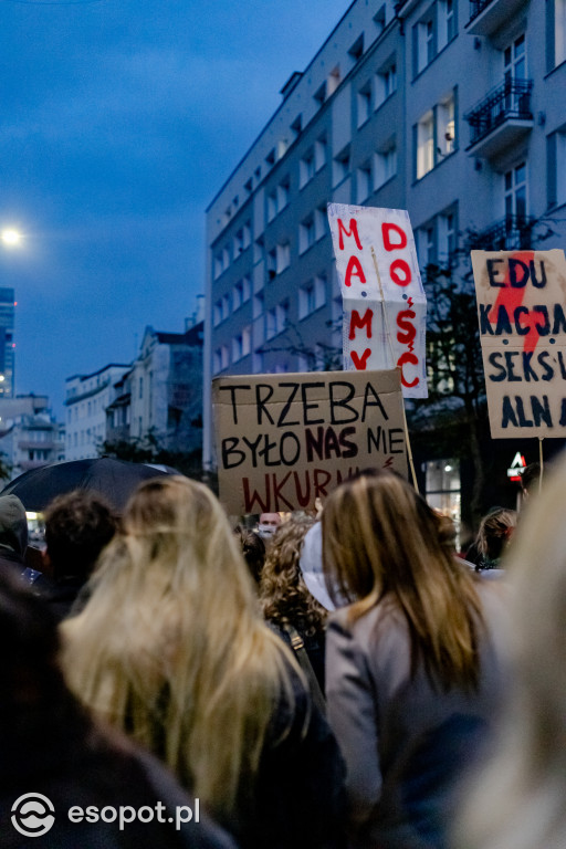  Kolejny protest w Trójmieście! Ogromne tłumy zablokowały ulice [FOTO]