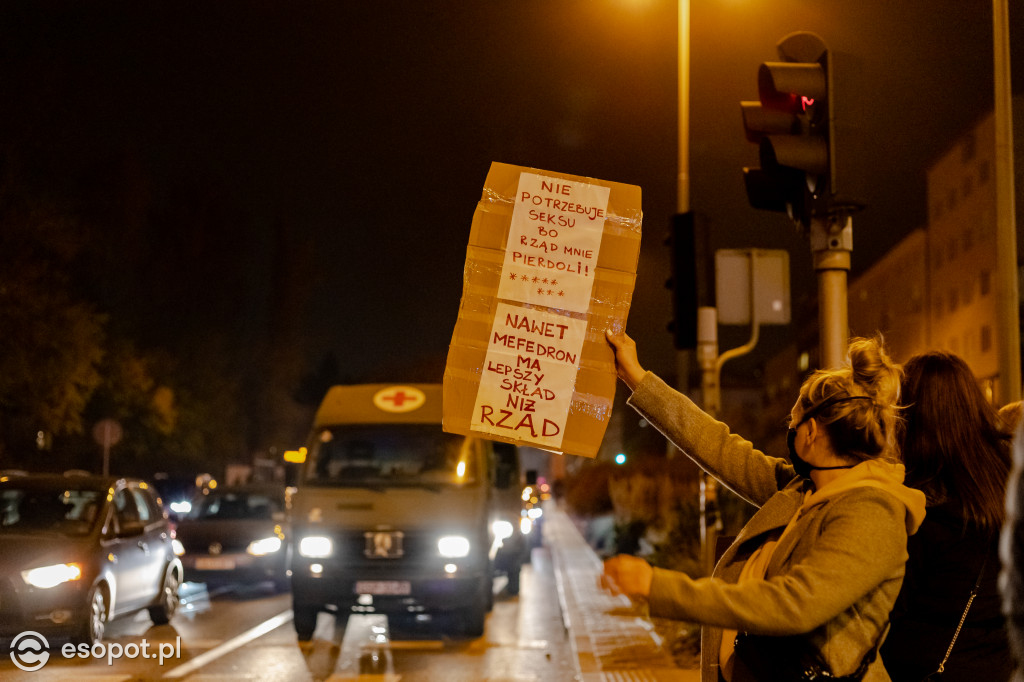  Kolejny protest w Trójmieście! Ogromne tłumy zablokowały ulice [FOTO]