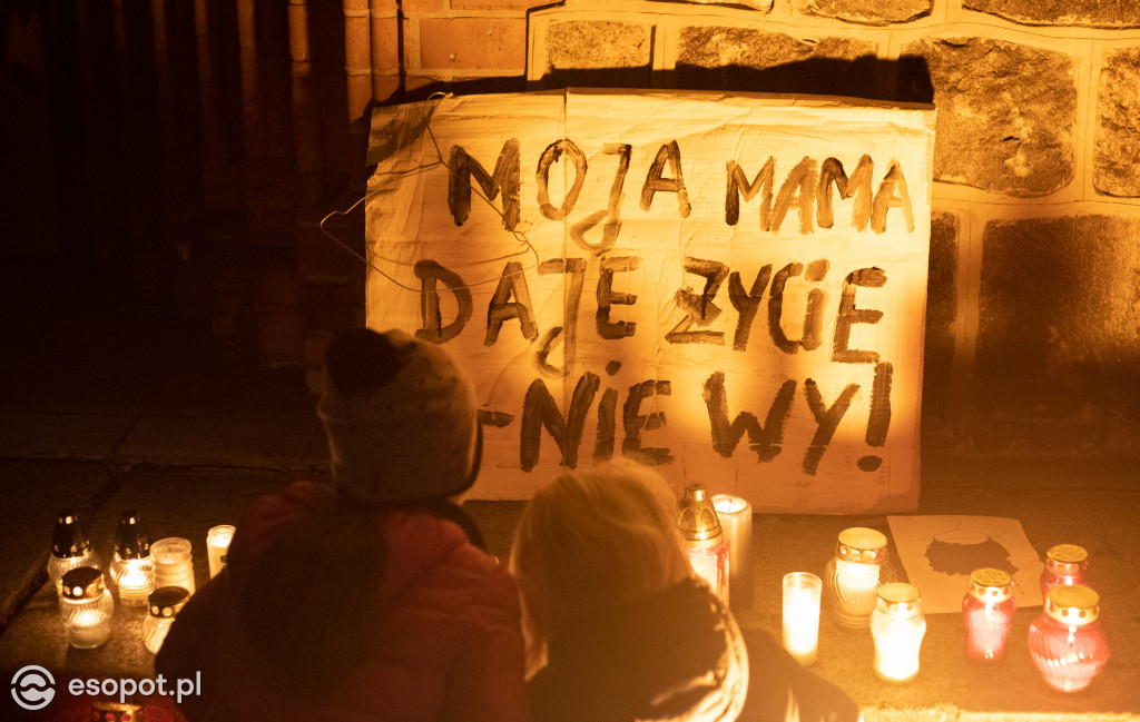 Strajk Kobiet w Sopocie: wiceprezydent Sopotu przyłączyła się do protestujących [27.10.2020]